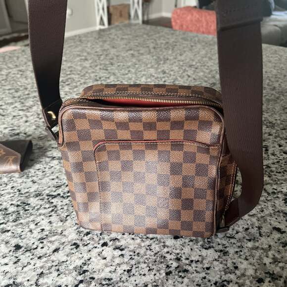 Louis Vuitton Damier Ebene Olav PM Crossbody Bag - Picture 5 of 11